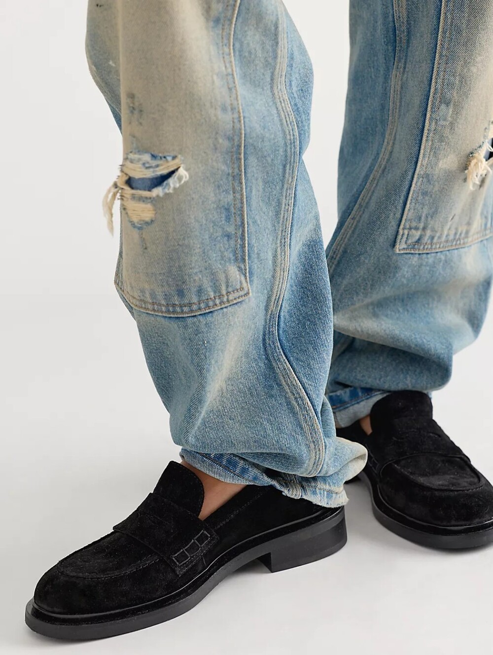 NWT Vagabond Alex W Loafers in Black Suede